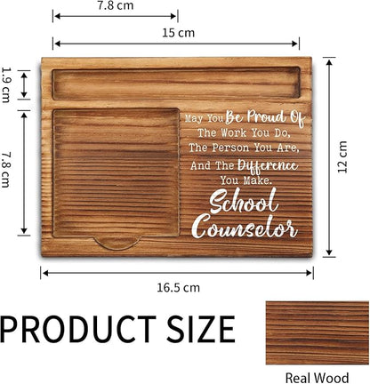 School Counselor Appreciation Gifts, Thank You School Counselor Gifts, School Counselor Gifts for Women, Men, School Counselor Office Desk Decor Self-Stick Note Pad Holders ZSS10