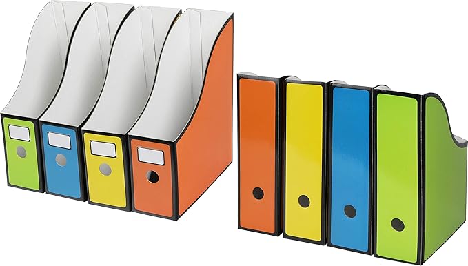 Simple Houseware Magazine File Holder Organizer Box - 12 Pack