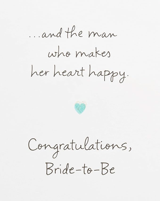 American Greetings Bridal Shower Card (Amazing Woman)