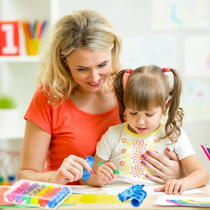 24 Pieces Mini Highlighter Candy Pastel Highlighter for Kid Student 6 Colors Cute Chisel Tip Marker Pen for Candy Party Birthday Drawing Poster Diary Greeting Card School Office Supplies