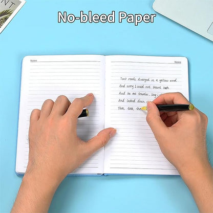 2025 Weekly and Monthly Planner with Pen: Jan 2025-Dec 2025, A5 size 8.5" x 5.75", Hard Cover Agenda Planner with Phone Holder, Card Holder and Pen Holder (Blue)