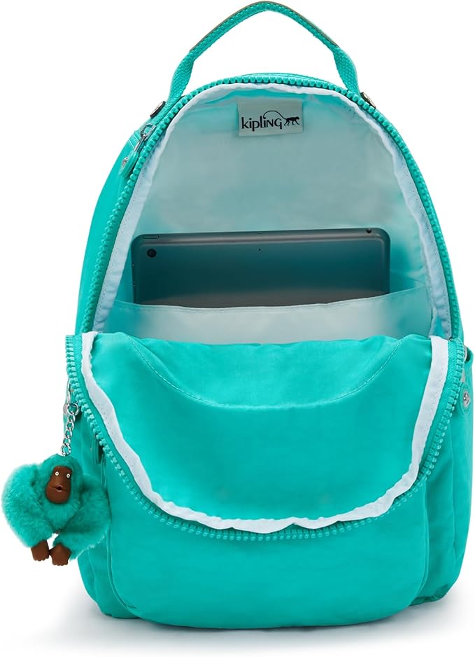 Kipling Women's Seoul Small Tablet Backpack, Durable, Padded Shoulder Straps with Tablet Sleeve