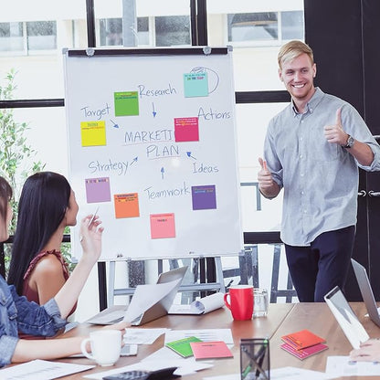 Yinder 24 Pcs Team Sticky Notes Team Appreciation Gifts Bulk Employee Coworker Inspirational Sticky Notes Pad Appreciation Gifts for Teacher Nurse Office Supplies 3 x 3''(Bright Color,Appreciation)