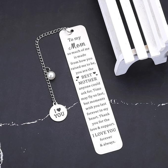 Gifts for Mom, Mothers Day Gifts from Daughter Son Kids, Mom Gifts Bookmark, Mom Birthday Gifts for Women, Mom Gifts from Daughters Sons, Mom Christmas Thanksgiving Valentines Day Gifts for Her Mom