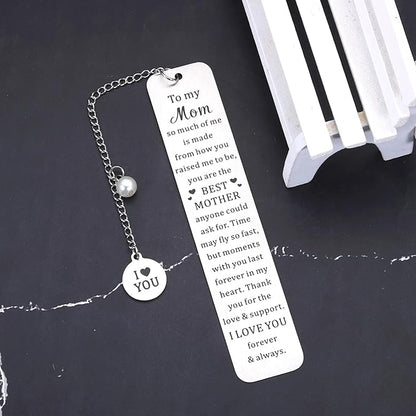 Gifts for Mom, Mothers Day Gifts from Daughter Son Kids, Mom Gifts Bookmark, Mom Birthday Gifts for Women, Mom Gifts from Daughters Sons, Mom Christmas Thanksgiving Valentines Day Gifts for Her Mom