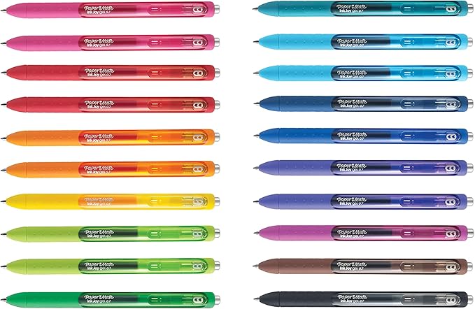 Paper Mate InkJoy Pens, Gel Pens, Medium Point (0.7mm), Assorted, 20 Count