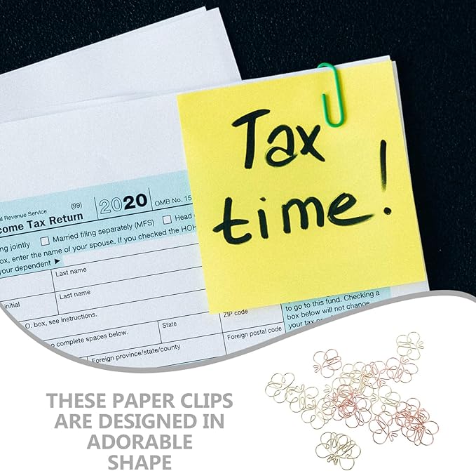 NUOBESTY 20pcs Bookmark bookbaga Creative Shaped Paper Clips File Document Paper Clips Work Folder Office Supplies folders Office Document Clips Delicate Paper Clip Nordic Peacock Decorate