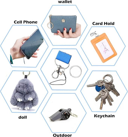 Yiflin Cute Neck Lanyard for Keys, Wallet, Id Card Holder, Cool Keychain Lanyard for Women, Men, Teacher