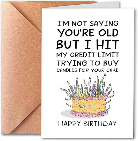 Funny Brother Birthday Card, Funny Birthday Card for Men, Funny Birthday Cards for Brother, Birthday Card Brother Funny, Funny Birthday Card for Dad, Birthday Card for Old Man, Joke Birthday Card, Birthday Card for Brother, Funny Birthday Cards for Women
