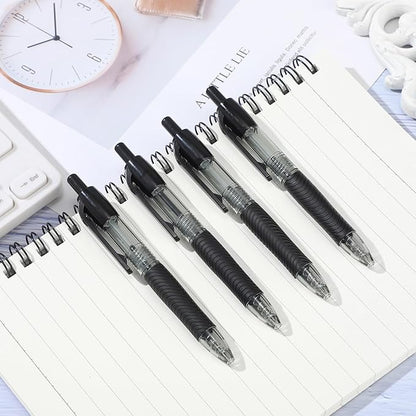 48 Pack Mini Ballpoint Pens Small Pocket 1.0mm Black Ink Pens Short Pen for Badge Office School Teacher Classroom Student Gifts
