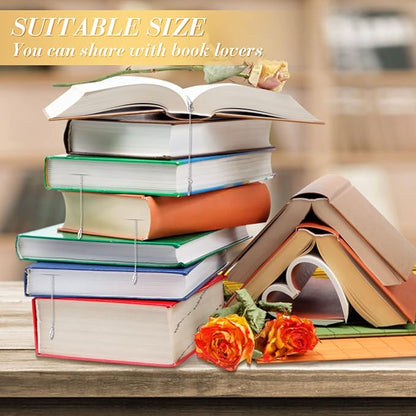 Thenshop 5 Pcs Bible Verse Bookmark for Women Christmas Bookmark Inspirational Christian Gifts Silver Stainless Steel Religious Bookmarks for Book Reading Teacher Grad Birthday