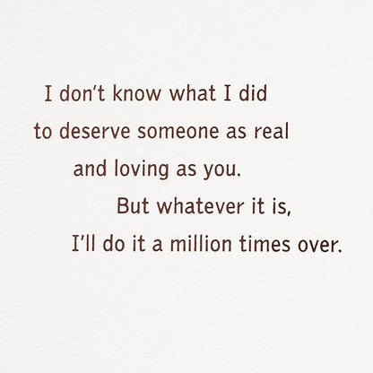 Hallmark Birthday Card for Husband or Boyfriend (A Gift Every Day)