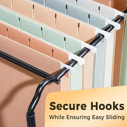 SUNEE Hanging File Folders Legal Size, 25 Pack File Folders 1/5-Cut Tabs, Morandi Colors, Stay Organized for Your Home and Office Bulk File and Documents