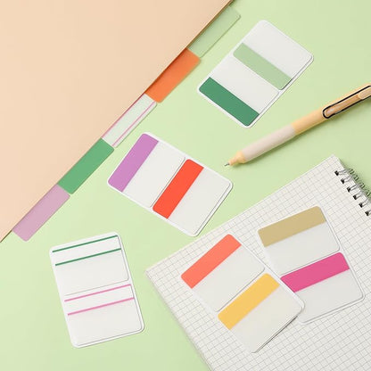 Mr. Pen- Sticky Index Tabs, 500 Pcs, 21 Sets, Colorful Sticky Tabs for Notebooks, Page Markers, Page Tabs for Binders, Page Tabs Sticky Tabs for Books, Notebook Tabs, Book Sticky Tabs for Notebooks