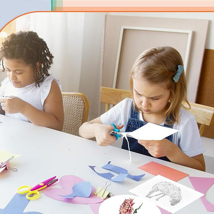 50 Sheets Thick Paper White Cardstock 5 x 7 Inch Smooth Heavy Cards Stock Printer Paper for Invitations, Menus, Wedding, DIY Cards, 250GSM Thick Paper