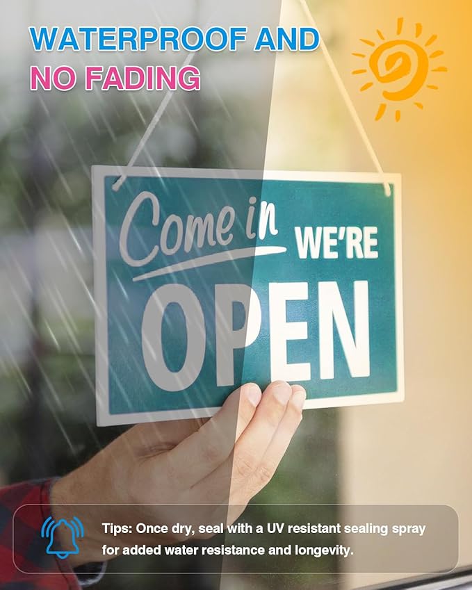 QYH Sticker Paper for Inkjet Printer - 240 Sheets White Matte Printable Vinyl Sticker Papers 8.5x11 In Labels Waterproof Stickers for Cutter, Crafts, Scrapbooking Dries Quickly & Tear Resistant