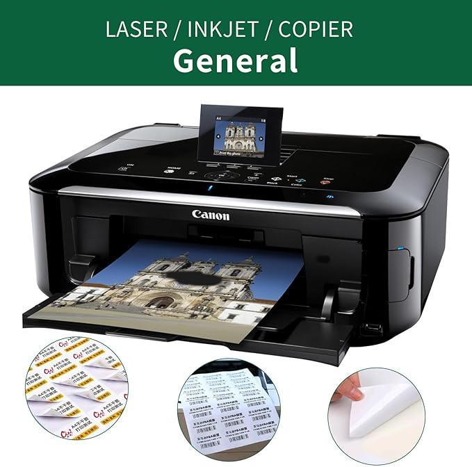 Shipping Labels 2"×4",40 Sheets,10-UP, 2×4 Stickers for Laser & Inkjet Printers,2×4 White Matte Printable Labels,US Letter Size