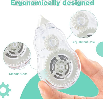 M&G 6 Pack Correction Tape Set, Total 72M/236FT Correction Tape Clear Writing with No Drying Time for Office School Supplies Student 1/5 Inch X 39.37 Ft/Pack