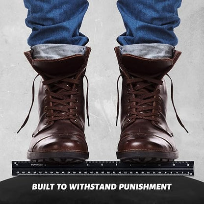 Architectural&Engineering Triangular Scale Ruler, 12 Inch Architectural Scale Ruler Set, Laser-Etched Aluminum with Stainless Steel Ruler for Architects, Students, Draftsman, Engineers (3 PCS)