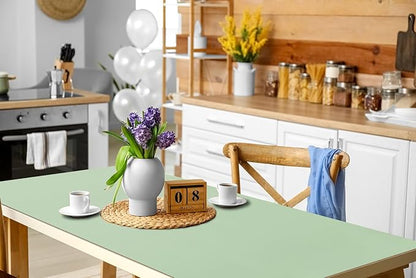 Boutilon Leather Desk Pad 47"x 24" Non-Slip Mouse Pad,Business Desk Pad,Extended Table Protector for Keyboard and Mouse,Desk Writing Pad for Office Home Working Decor (XXXL-Green)