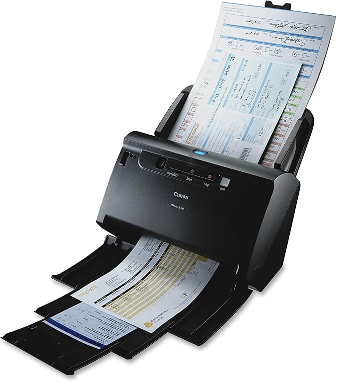 Canon 0651C002 ImageFORMULA DR-C240 Office Document Scanner