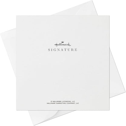 Hallmark Signature Birthday Card (Seashell Birthday Cake)