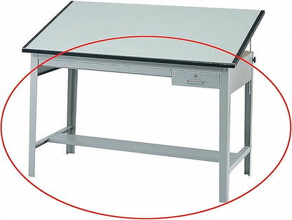 Safco Products 3962GR Precision Drafting Table Base for Use with 3952, 3953 Table Top, Sold Separately, Gray
