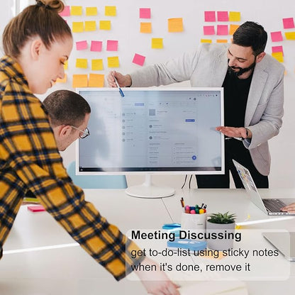 48 Pack 3840 Sheets Pop Up Sticky Notes 3X3 in Bright Color Self Sticky Note Pads Colorful Post Stickies for Office Home School Meeting, 80 Sheets/pad