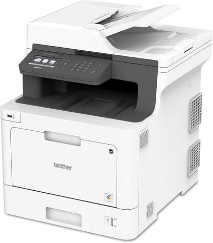 Brother Printer MFCL8610CDW Business Color Laser All-in-One with Duplex Printing and Wireless Networking, White, 21.2" x 17.1" x 20.7"