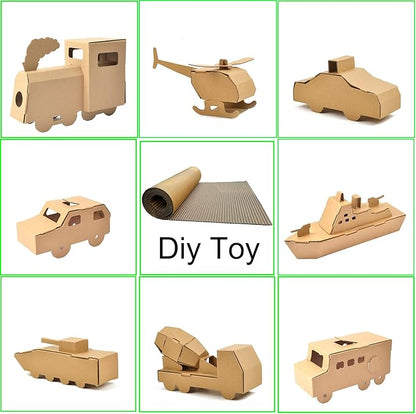 (14 x 144in）Brown Single Face Corrugated B Flute Cardboard Roll Shipping Corrugated Roll Paper Corrugated Wrap for Packing, Storage, Shipping, DIY(2rolls Each roll14x 72in)