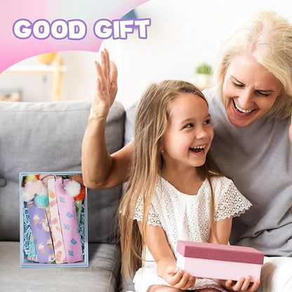 Outus 24 Pcs Kids Bookmarks with Pendant, Cute Bookmarks for Kids, Bookmarks Gifts Bulk for Girls, Women, Teens, Bookmarks with Rulers, Christmas Party Favors School Classroom Reading Presents