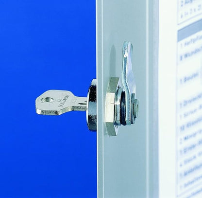 Durable Key Cabinets, Silver