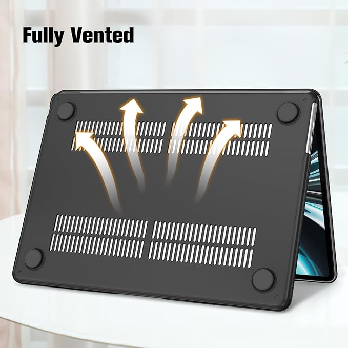 Fintie Case for MacBook Air 13.6 Inch A3113 A2681 (2022 2023 2024 Release) - Snap On Hard Shell Cover for MacBook Air 13.6" M2 M3 Chip with Liquid Retina Display and Touch ID (Letter)