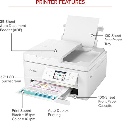 Canon PIXMA TR7820 – Wireless Home All-in-One Printer