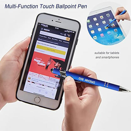 10PCS Funny Pens Colorful Ballpoint Pens with Bible Verse and Touch Screen Function Office Gifts(10PCS)