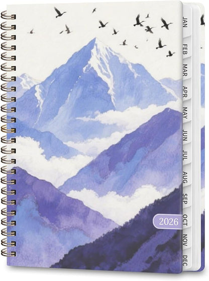 2026 Planner, Weekly and Monthly Academic Planner Calendar (JAN.2026 - DEC.2026), Planning Agenda Book, for Office Desk Accessories and School Supplies, A5(6.3" x 8.5")