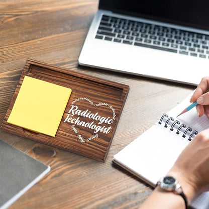 Radiologic Technologist Sticky Note Holder, Radiologic Technologist Gift, RAD Tech Appreciation Gift, Nurse Week Gifts Radiology Desk Self-Stick Note Pad Holders TZP42