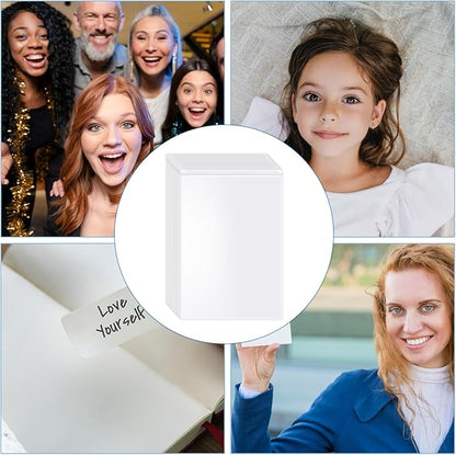 50 Sheets 3x5inch Self Seal Laminating Pouches Self Adhesive Laminating Sheet No Laminating Machine Needed for Photos Index Cards