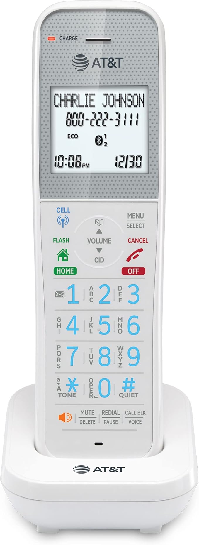 AT&T DAL75011 Accessory Handset for GL2113-x or DAL75x11 Phone System (White)