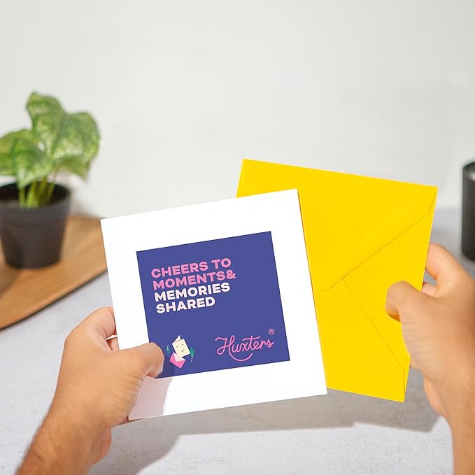 Huxters Birthday Card from the Dog – Scottish Terrier - Happy Birthday to Dog Mum and Dog Dad – Birthday Card from the Dog to Friends Family First Birthday (Scottish Terrier)