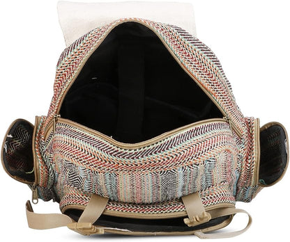 LONGING TO BUY Himalyan Hemp Laptop Bag Backpack/Traveller Bag, Hemp Laptop Bag