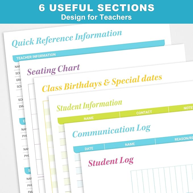 Teacher Planner 2024-2025, Weekly and Monthly Planners 2024-2025 for Women & Men in Aug.2024 - Jul.2025, 8.5"x 11" Marked Tabs, Hardcover with Elastic Closure, Back Pocket, Twin-Wire Binding (Flower)
