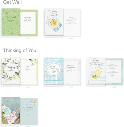 American Greetings 60-Count All Occasion Greeting Card Assortment with Storage Box, Dividers, Envelopes and Seals (Kathy Davis Designs)