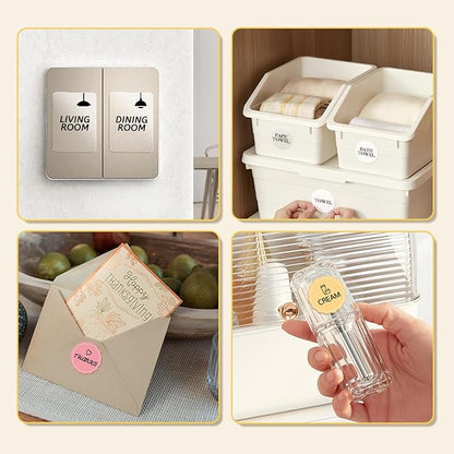 3 Rolls Labels for NIIMBOT B1 B21 B3S K3 Label Maker, 2'' x 2.36'' (50x70mm) Printer Labels, Food Labels for Jars, Personalized Editable Labels for Home/School/Office