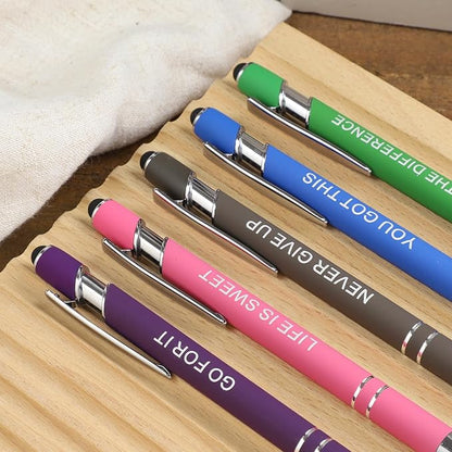 12 Pcs Ballpoint Pens,Fine Point Smooth Writing Pens,Kawaii Pens For Writing Journaling Taking Notes School Office Home. (12Pcs)