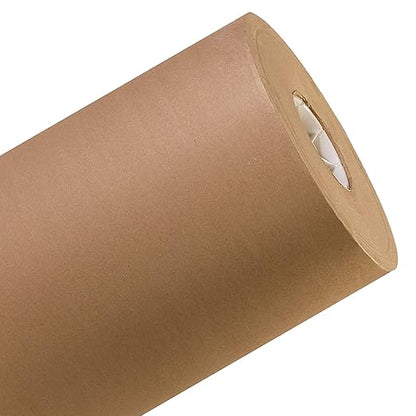 AVIDITI Shipping Paper Roll 24"L, 1-Pack | Large Kraft Paper Roll for Packing, Moving and Storage