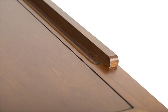 SD Studio Designs Vintage Rustic Oak Top Adjustable Drafting Craft Drawing Hobby Table Writing Studio Desk, 36''W x 24''D