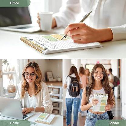 To Do List Notepad, To Do List Notebook for Work with 52 Undated Sheets, Daily To Do List Planner, Checklist Organizer Notebook for Office, Home and School- Fruity