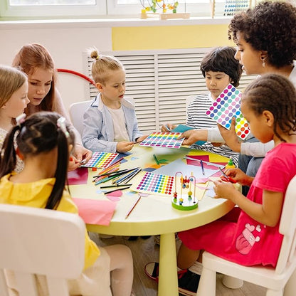 1540 PCS Colored Dot Stickers,Round Color Coding Labels, Polka Circle Dot Label Sticker for Office,Classroom,Papers Etc