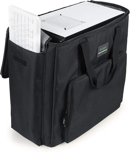Slappa Desktop Computer Travel Tote Bag Fits Medium Size PC Gaming Towers (SL-TOWERTOTE-MD)